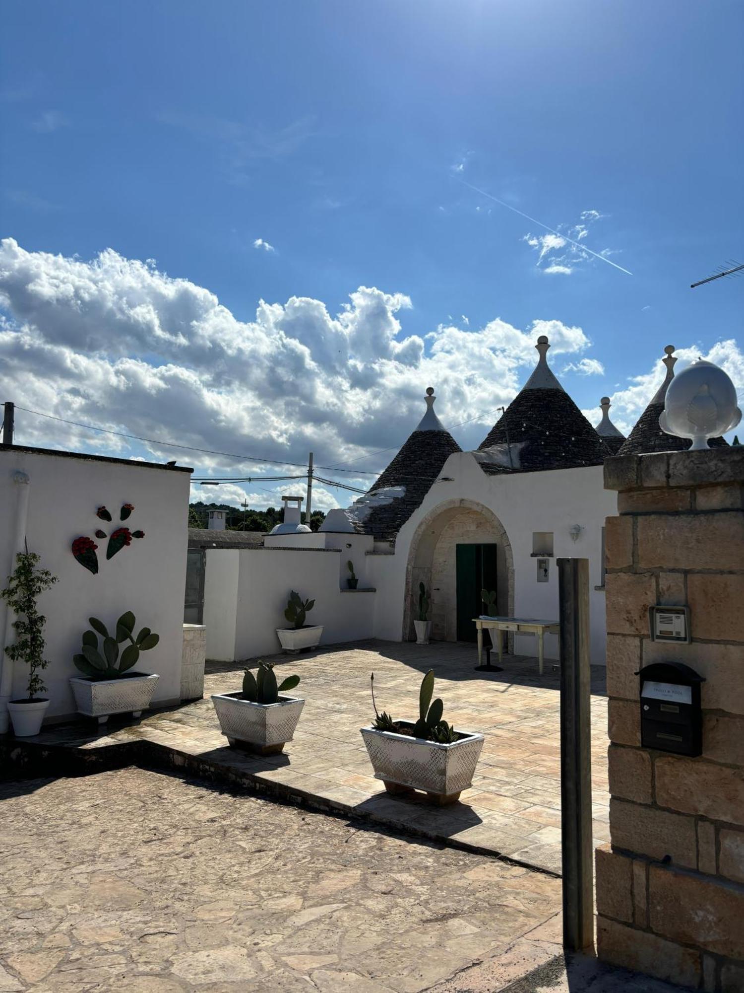Trulli And Pool - I Cactus Villa Martina Franca Bagian luar foto